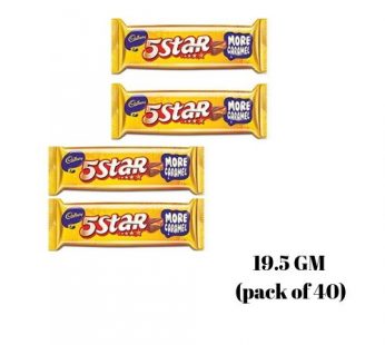 CADBURY 5 STAR 19.5GM (PACK OF 40)