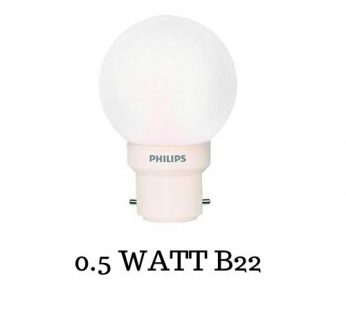 PHILIPS LED BULB 0.5WATT B22 BASE DECO MINI (WHITE)