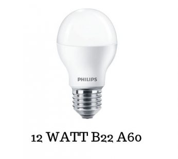 PHILIPS 12WATT B22 A60 LED (COOL DAYLIGHT)