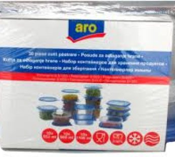 ARO CONTAINER WITH LID 250 ML 50 PCS